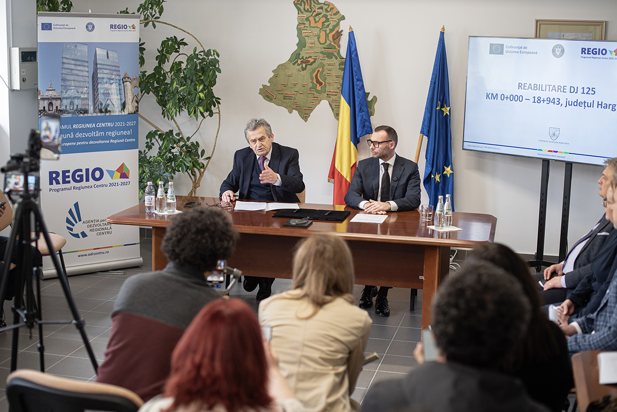 Dánfalvától Balánbányáig korszerűsítik a 125-ös megyei utat Dánfalvától Balánbányáig korszerűsítik a 125-ös megyei utat